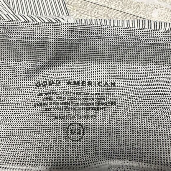 Good American Seamless Ribbed Leggings S/M White Gray Compression NWT - Picture 11 of 14